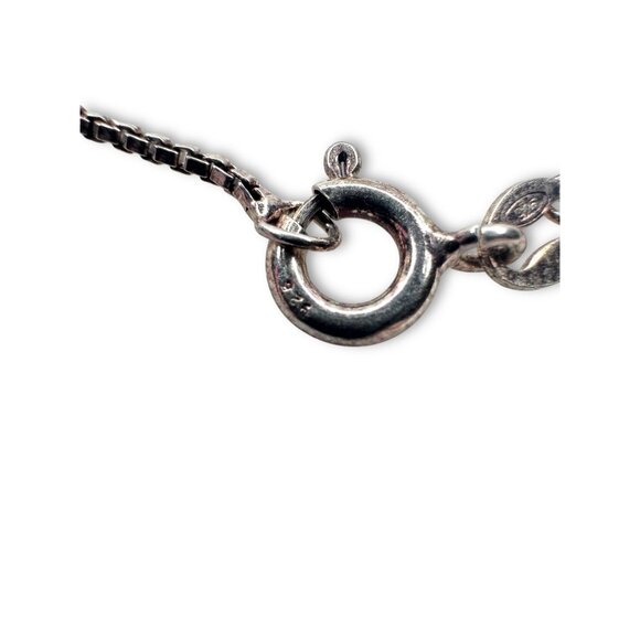 Sterling Silver Tree Of Life Gemstone Pendant Necklace 925 Box Chain 24" - Picture 7 of 9